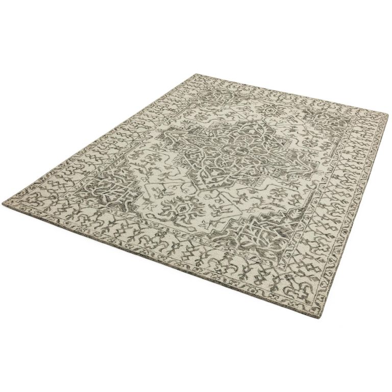 Classic Heritage Bronte Rug - Smoke Persian Medallion - Sizes Available