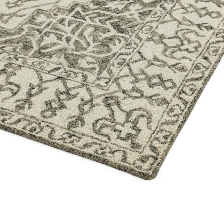 Classic Heritage Bronte Rug - Smoke Persian Medallion - Sizes Available