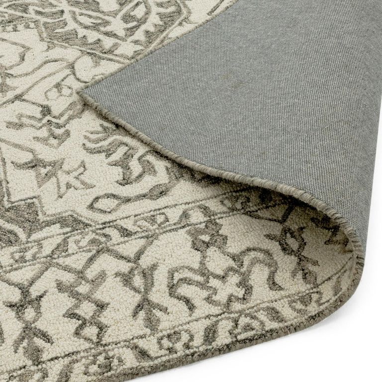 Classic Heritage Bronte Rug - Smoke Persian Medallion - Sizes Available