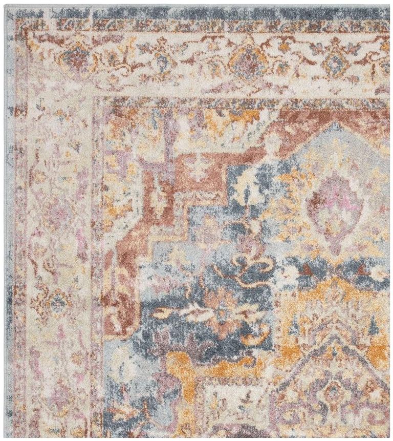 Classic Heritage Flores Rug - Azin FR01 - Multi Colour - Sizes Available