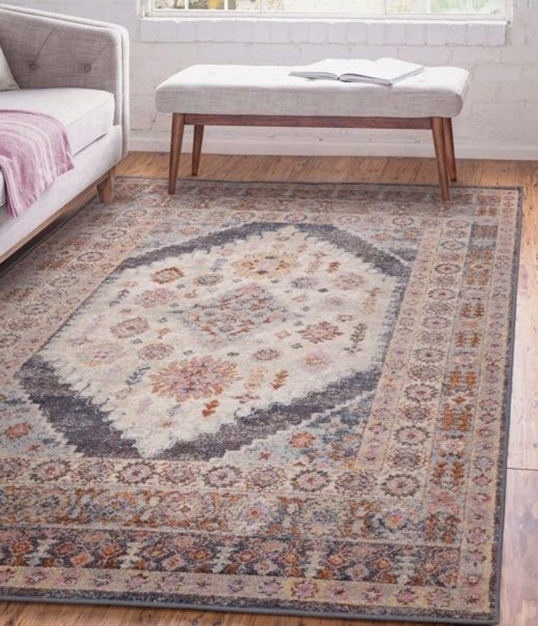 Classic Heritage Flores Rug - Fiza FR06 - Multi Colour - 120cm x 170cm
