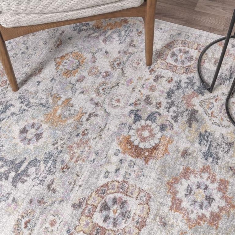 Classic Heritage Flores Rug - Mina FR02 - Multi Colour - Sizes Available