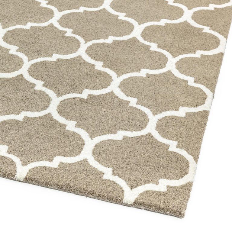 Contemporary Design Albany Rug - Ogee Camel - Sizes Available