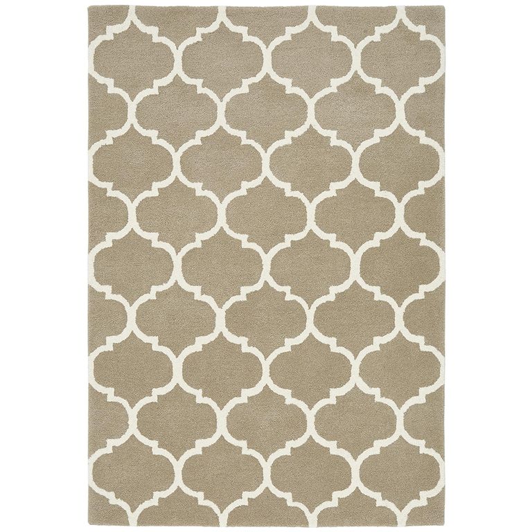 Contemporary Design Albany Rug - Ogee Camel - Sizes Available