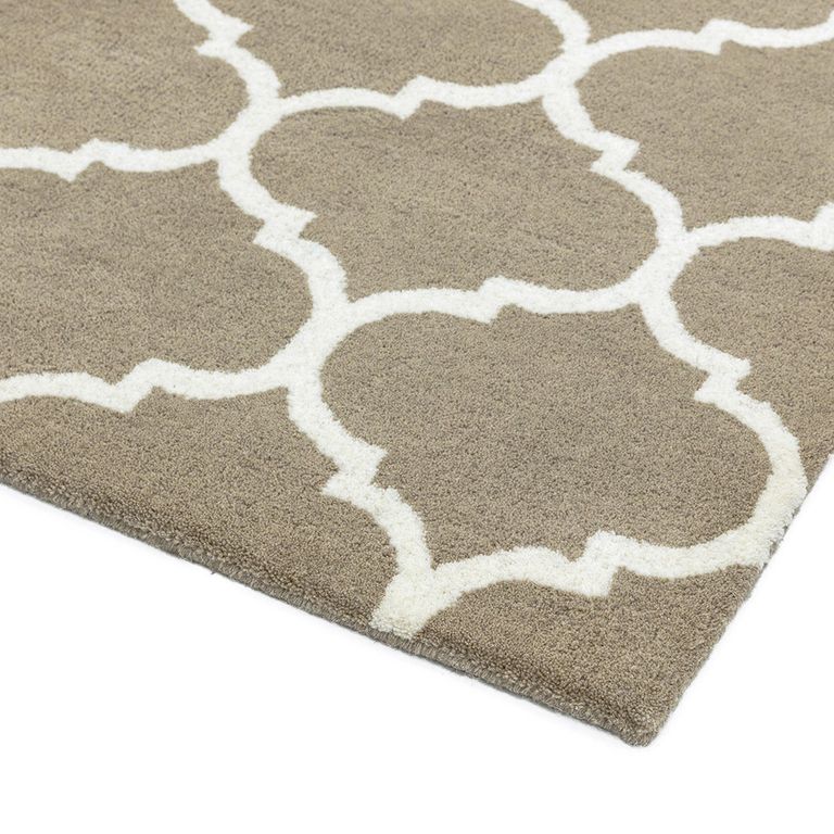 Contemporary Design Albany Rug - Ogee Camel - Sizes Available
