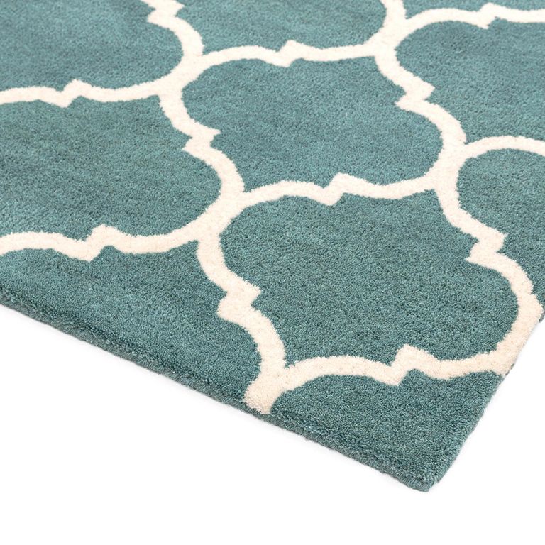 Contemporary Design Albany Rug - Ogee Duck Egg - Sizes Available