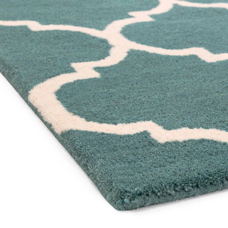 Contemporary Design Albany Rug - Ogee Duck Egg - Sizes Available