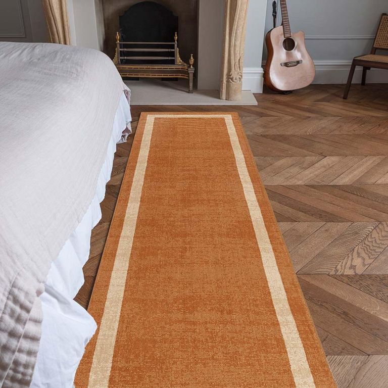 Contemporary Design Albi Rug - Orange - Sizes Available