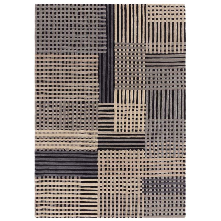 Contemporary Design Aspect Rug - Grey - Sizes Available