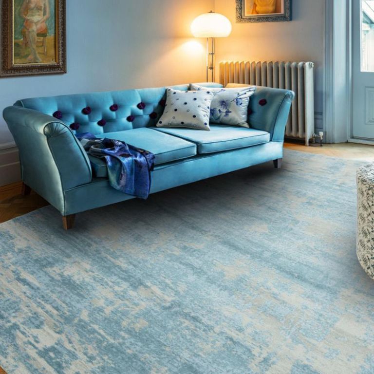 Contemporary Design Astral Rug - AS11 - New Blue - 120cm x 180cm