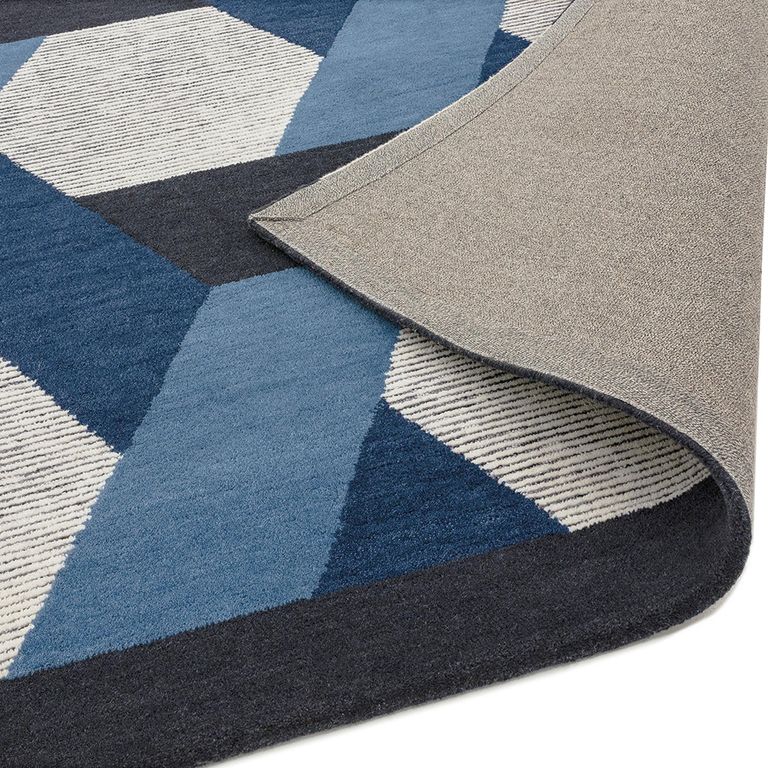 Contemporary Design Camden Rug - Blue - Sizes Available