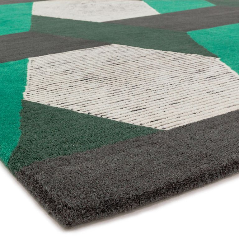 Contemporary Design Camden Rug - Green - 160cm x 230cm