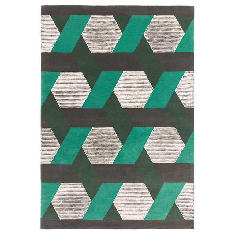 Contemporary Design Camden Rug - Green - 160cm x 230cm