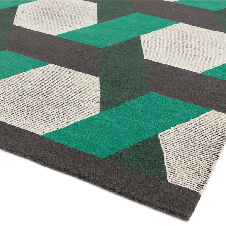 Contemporary Design Camden Rug - Green - 160cm x 230cm