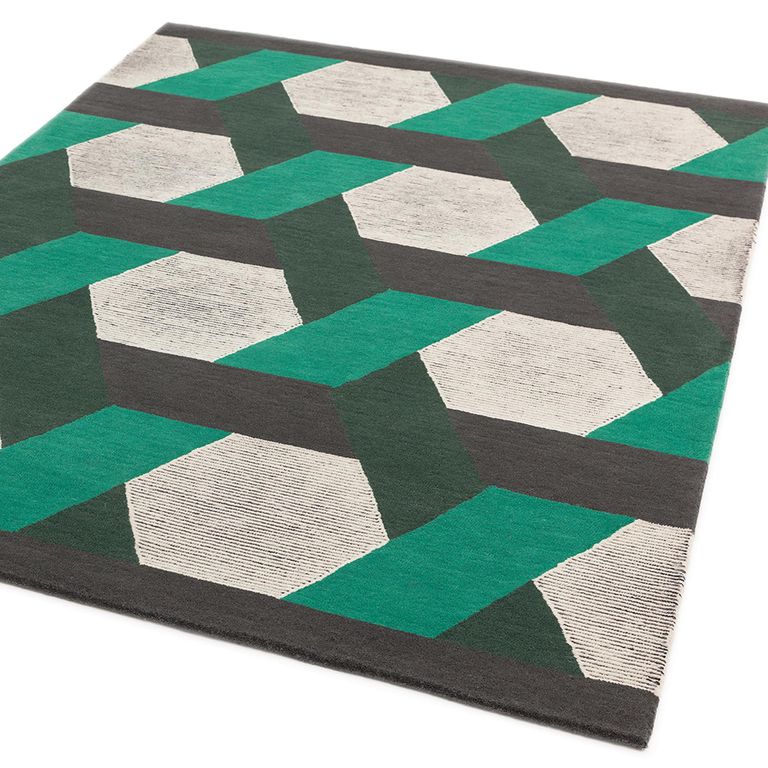 Contemporary Design Camden Rug - Green - 160cm x 230cm