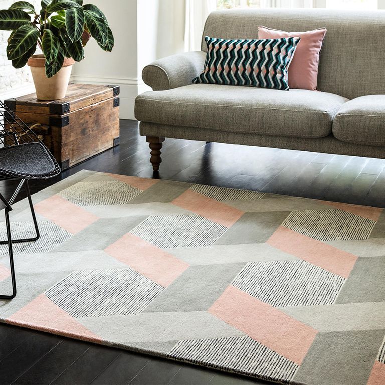Contemporary Design Camden Rug - Pink - Sizes Available