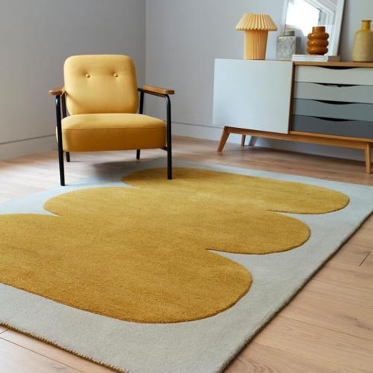 Contemporary Design Canvas Rug - Sculpt 04 - Sizes Available