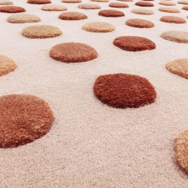 Contemporary Design Dotty Rug - Earthy - Sizes Available