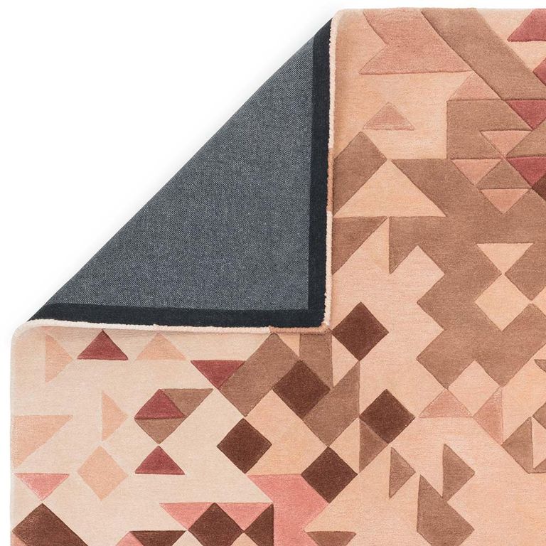 Contemporary Design Enigma Rug - Rose - Sizes Available