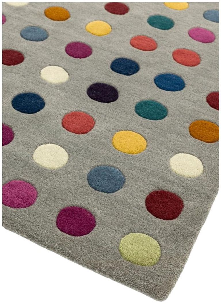Contemporary Design Funk Rug - Spotty 07 - Multi Colour - Sizes Available