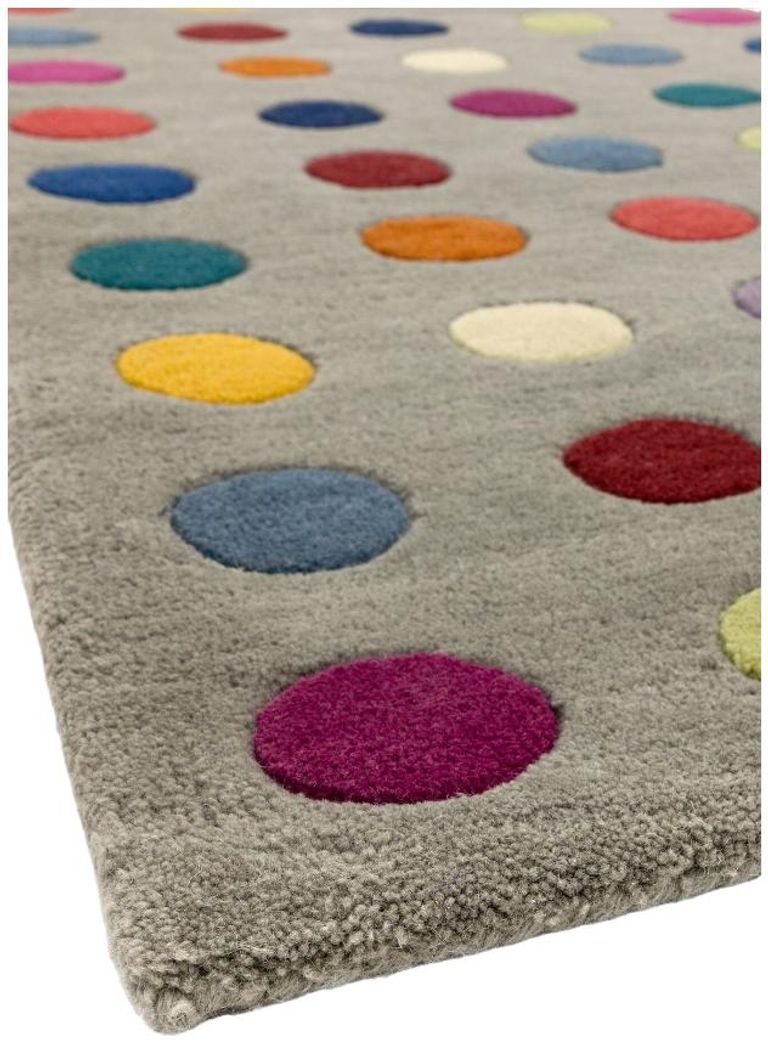 Contemporary Design Funk Rug - Spotty 07 - Multi Colour - Sizes Available