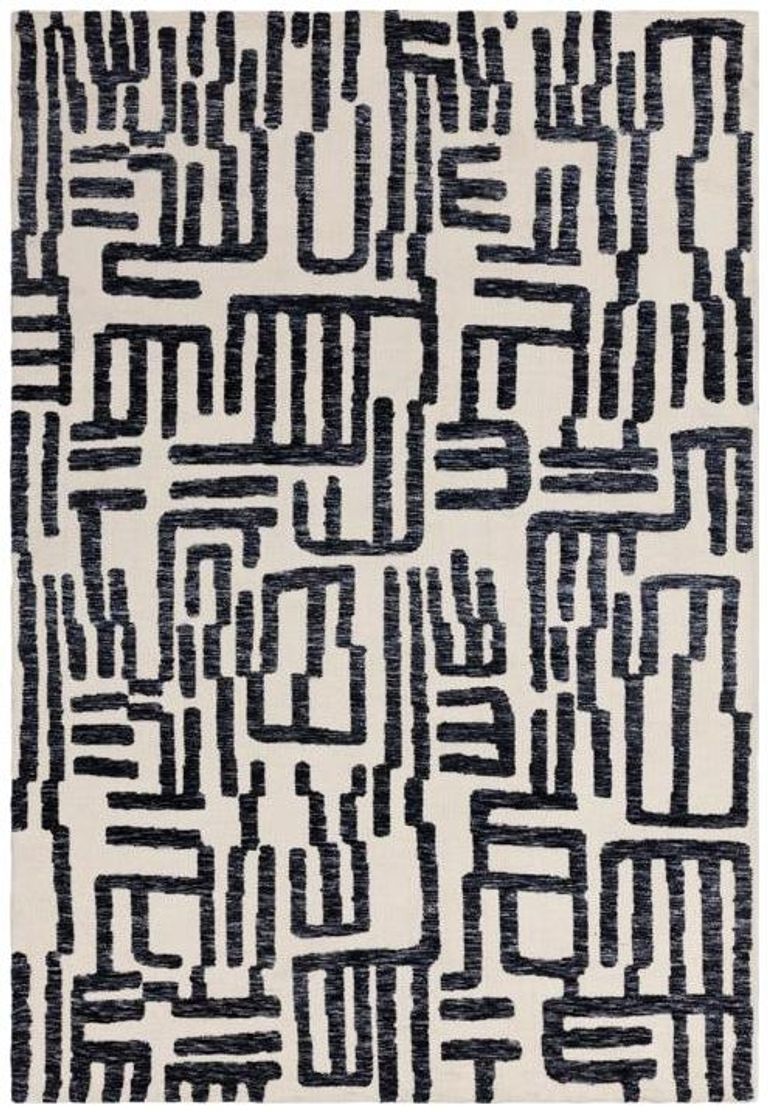 Contemporary Design Mason Rug - Script - Sizes Available