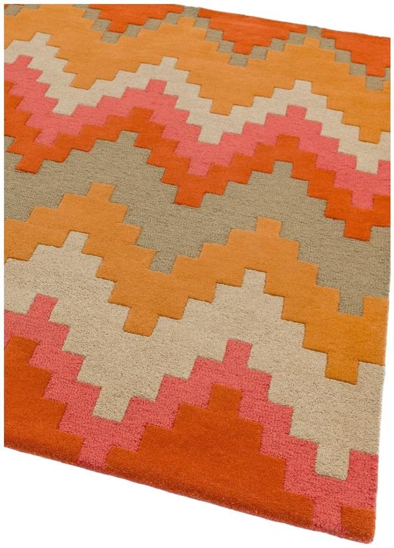 Contemporary Design Matrix Rug - Cuzzo 23 - Sienna Multi Colour - Sizes Available
