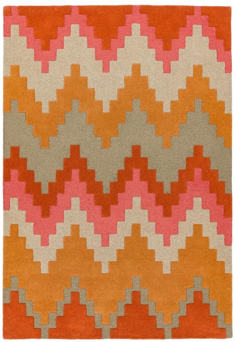 Contemporary Design Matrix Rug - Cuzzo 23 - Sienna Multi Colour - Sizes Available