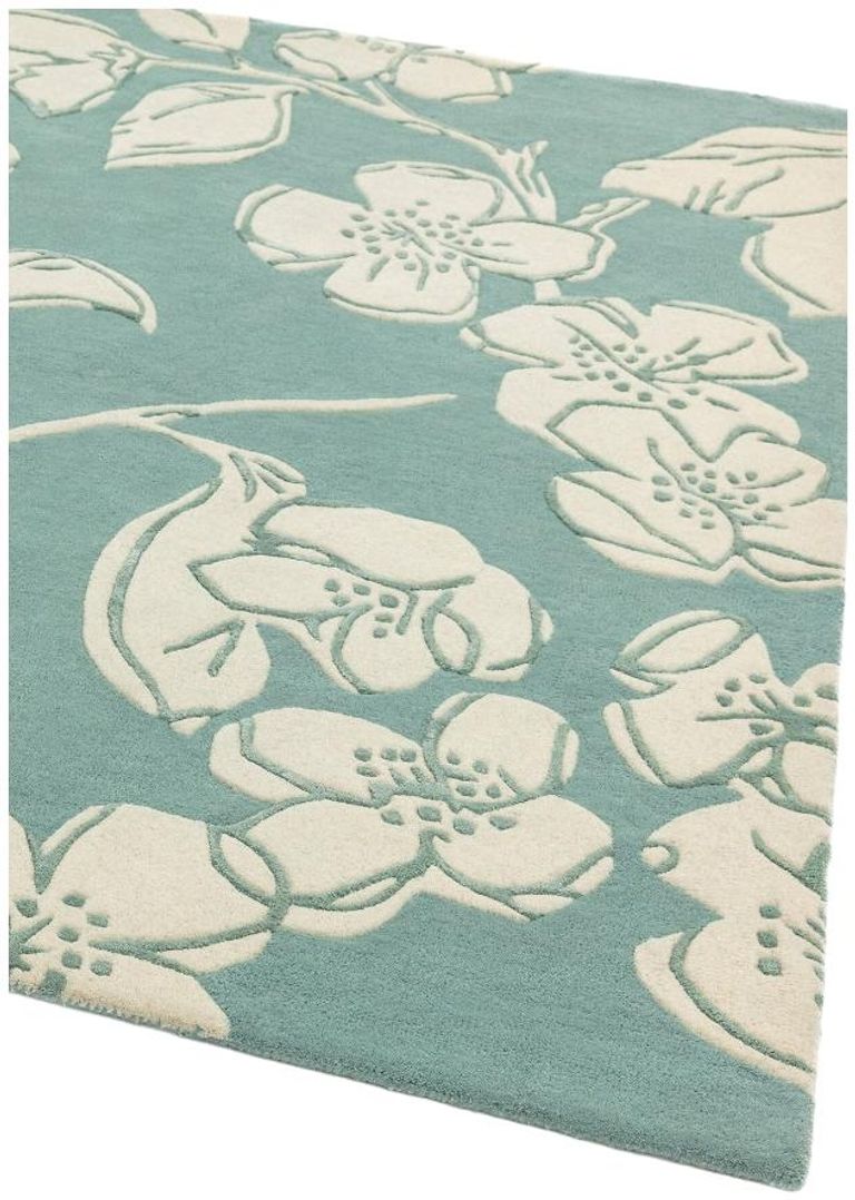 Contemporary Design Matrix Rug - Devore 12 - Blue - Sizes Available