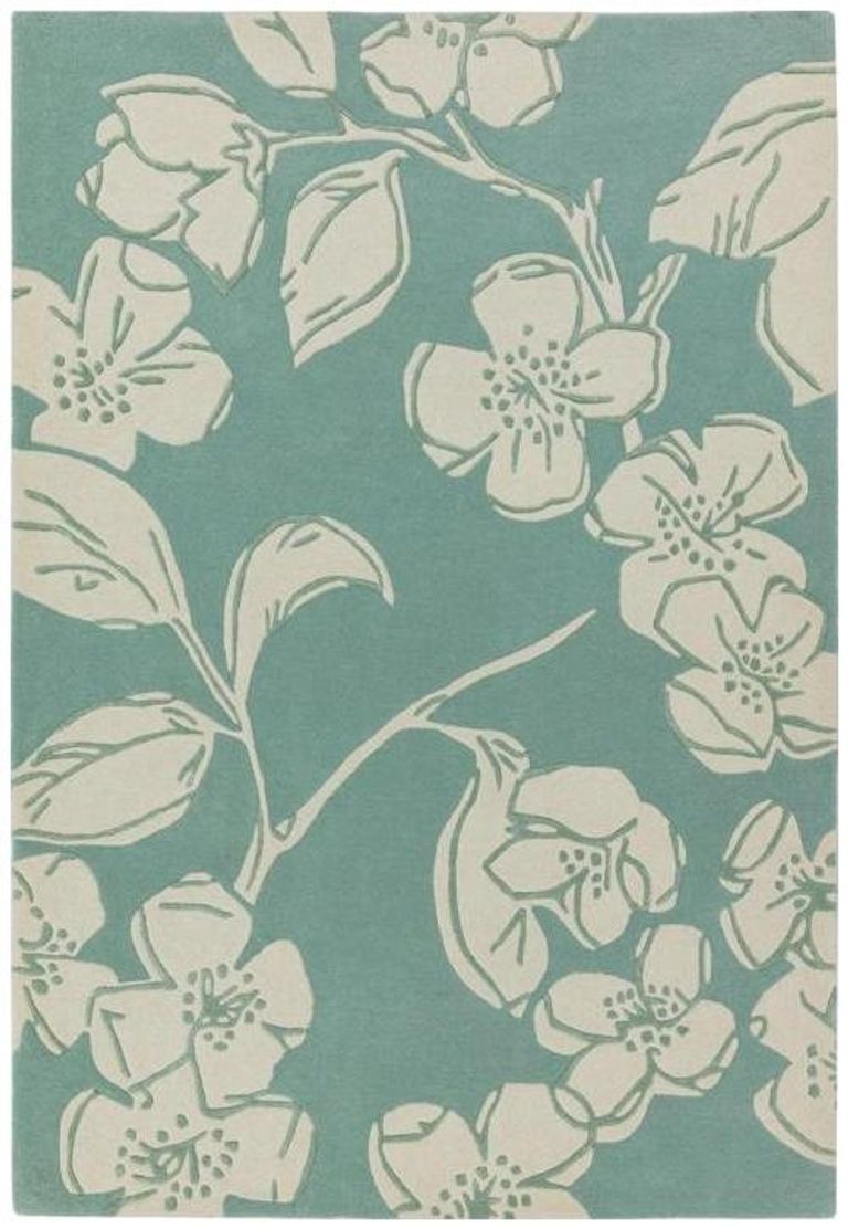 Contemporary Design Matrix Rug - Devore 12 - Blue - Sizes Available