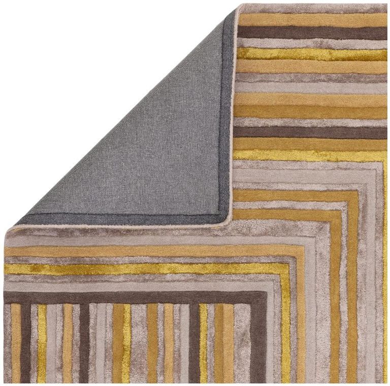 Contemporary Design Matrix Rug - Network 79 - Gold - Sizes Available