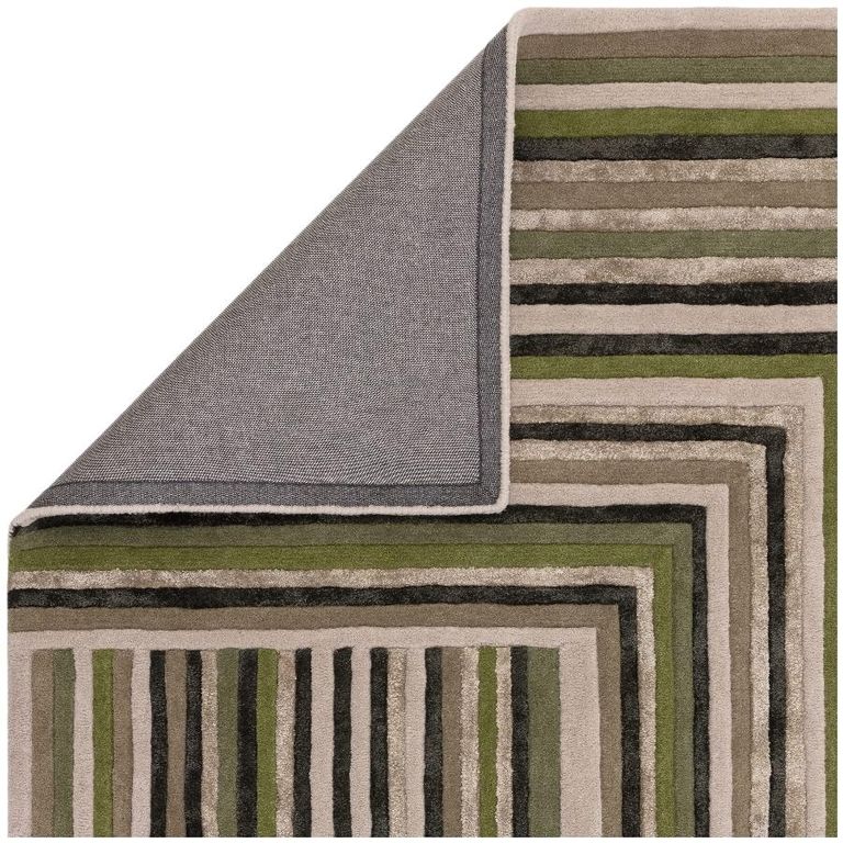 Contemporary Design Matrix Rug - Network Forest 82 - Forest - Sizes Available