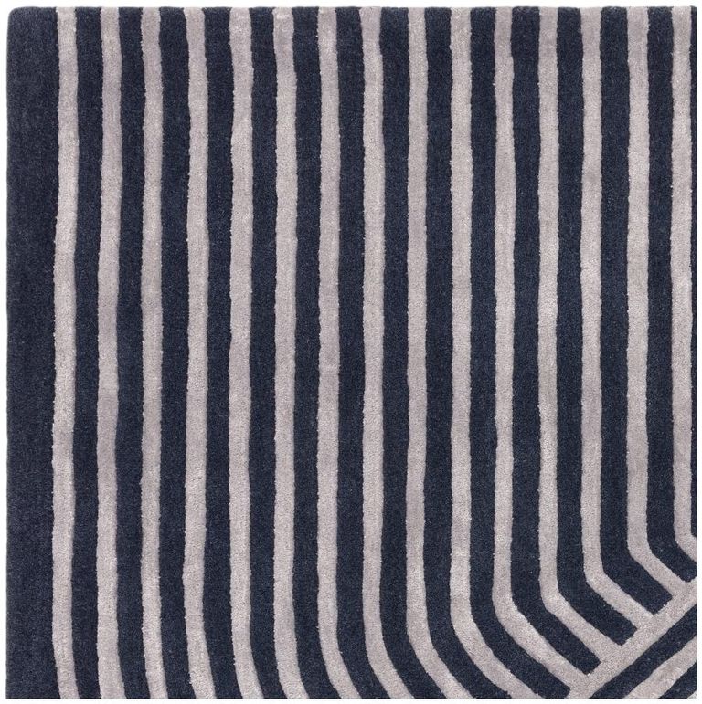Contemporary Design Matrix Rug - Solstice 97 - Navy - Sizes Available
