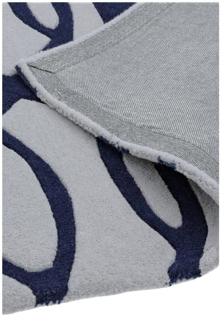 Contemporary Design Matrix Rug - Wire 36 - Blue - Sizes Available