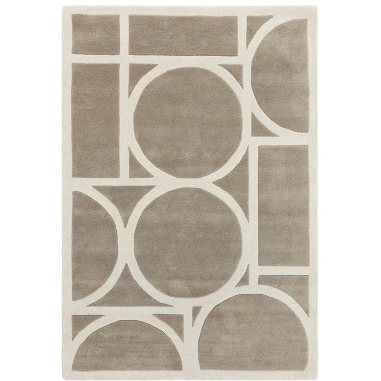 Contemporary Design Metro Rug - Taupe - Sizes Available