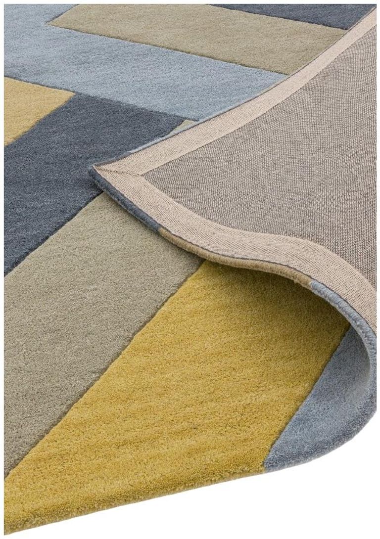 Contemporary Design Reef Runner - Big Zig RF02 - Ochre Grey - 66cm x 200cm