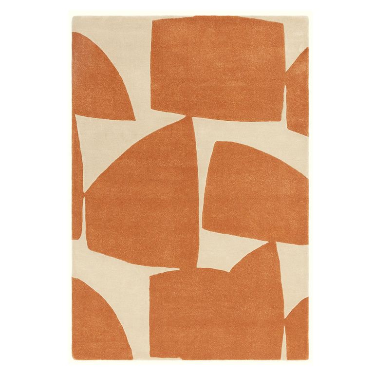 Contemporary Design Romy Rug - Kite Orange - Sizes Available