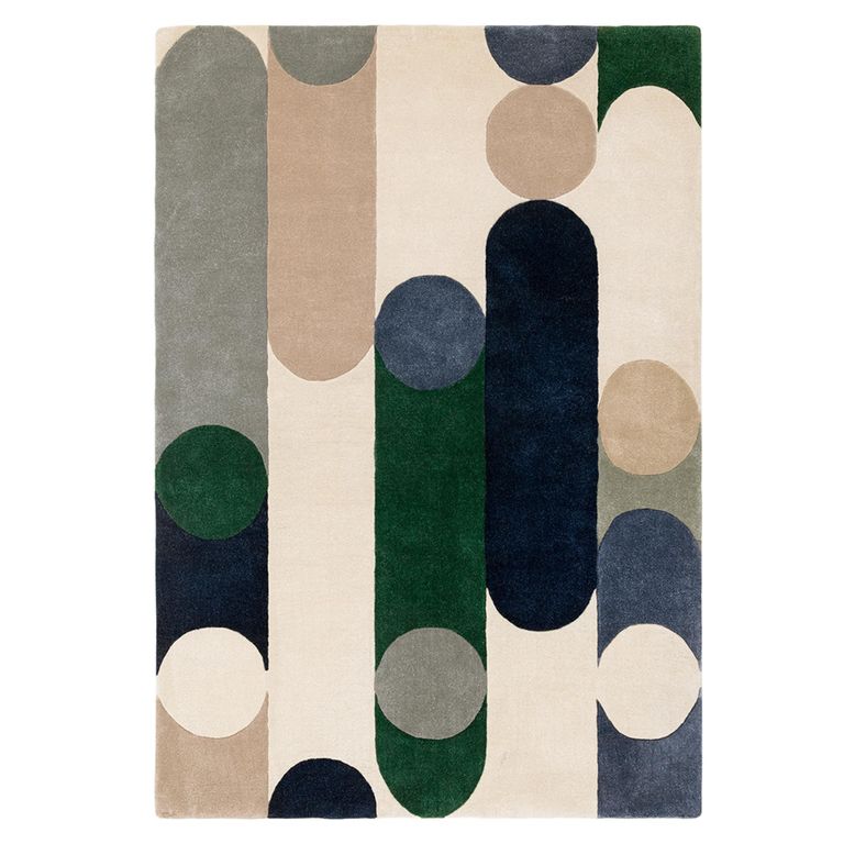 Contemporary Design Romy Rug - Morse - Blue - Sizes Available