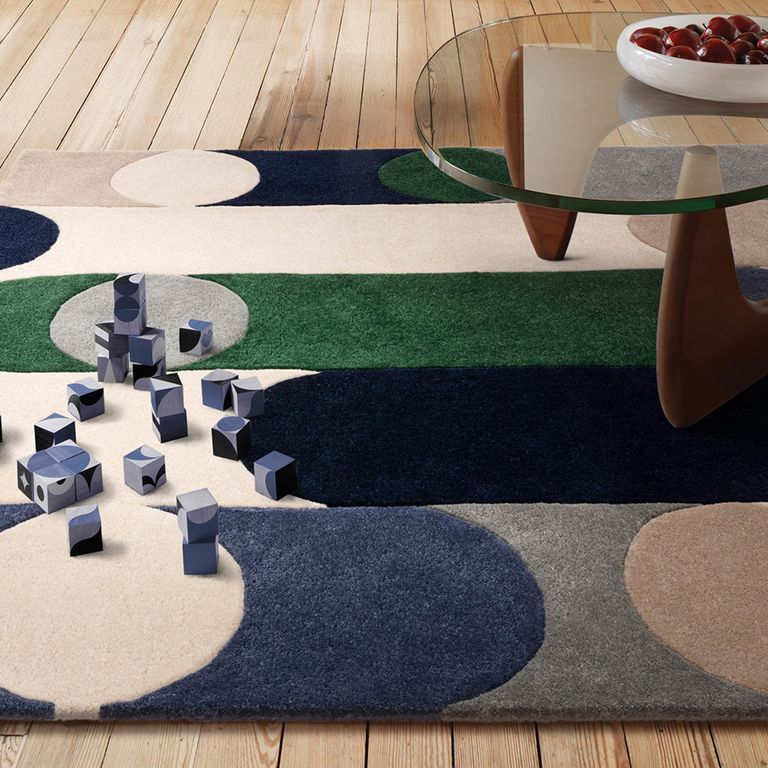 Contemporary Design Romy Rug - Morse - Blue - Sizes Available