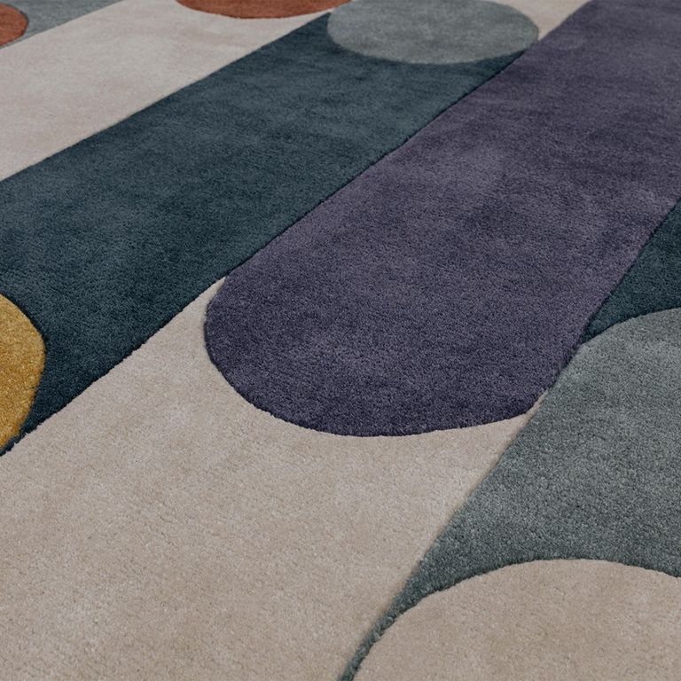 Contemporary Design Romy Rug - Morse Multi Colour - Sizes Available