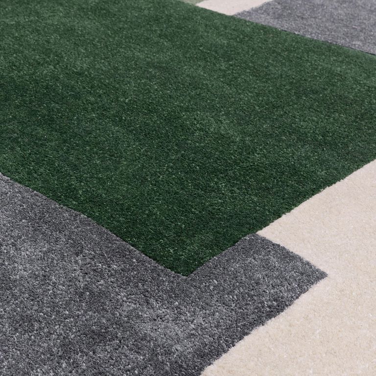 Contemporary Design Romy Rug - Papercut Green - Sizes Available