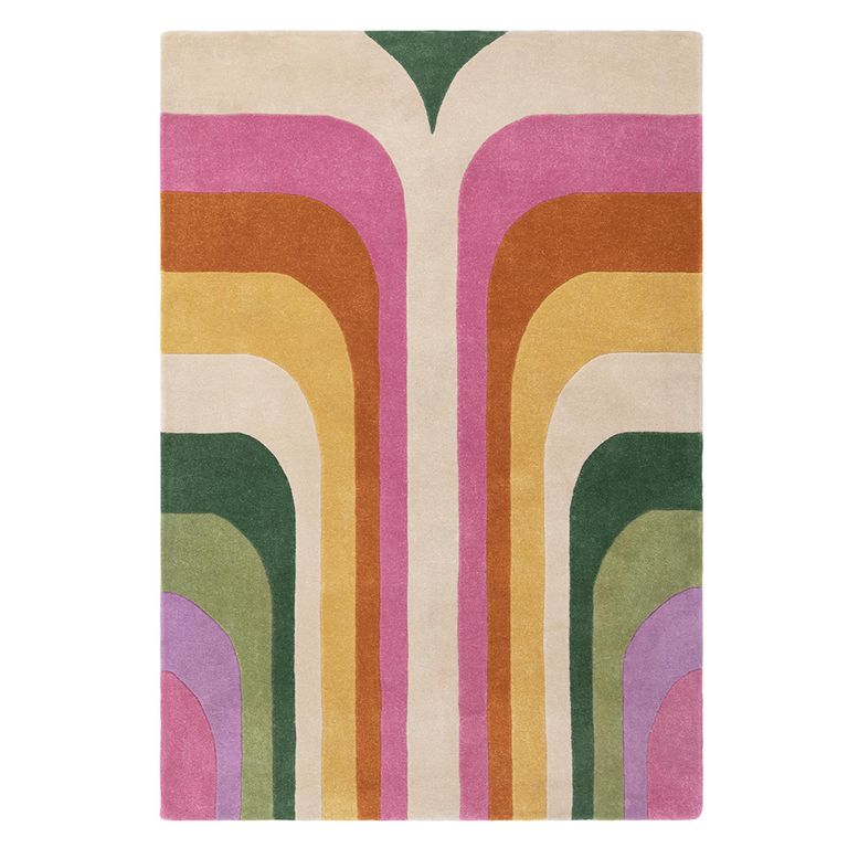 Contemporary Design Romy Rug - Retro Pink - Sizes Available