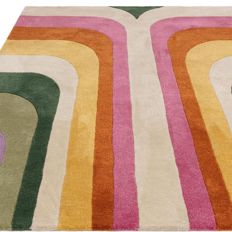 Contemporary Design Romy Rug - Retro Pink - Sizes Available