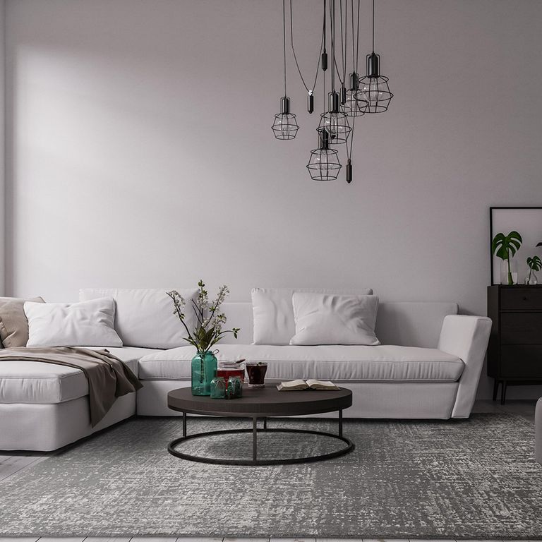 Contemporary Design Torino Rug - Charcoal - Sizes Available