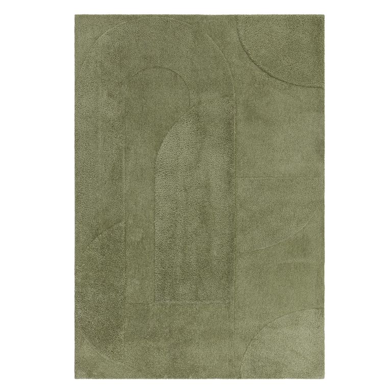 Contemporary Design Tova Rug - Green - Sizes Available