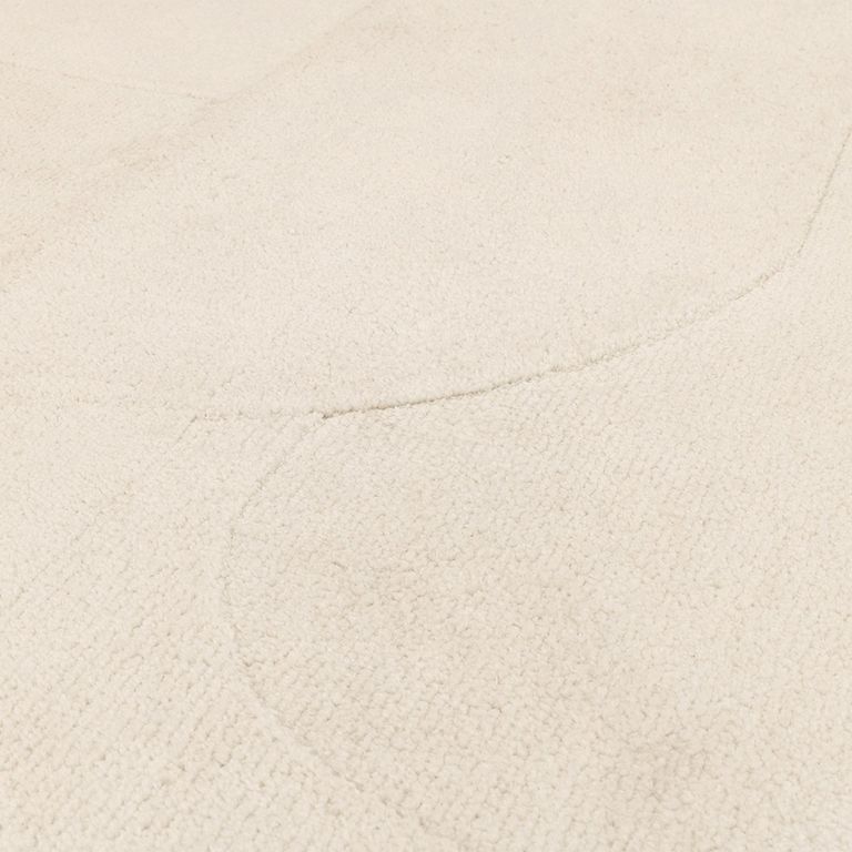 Contemporary Design Tova Rug - Ivory - Sizes Available