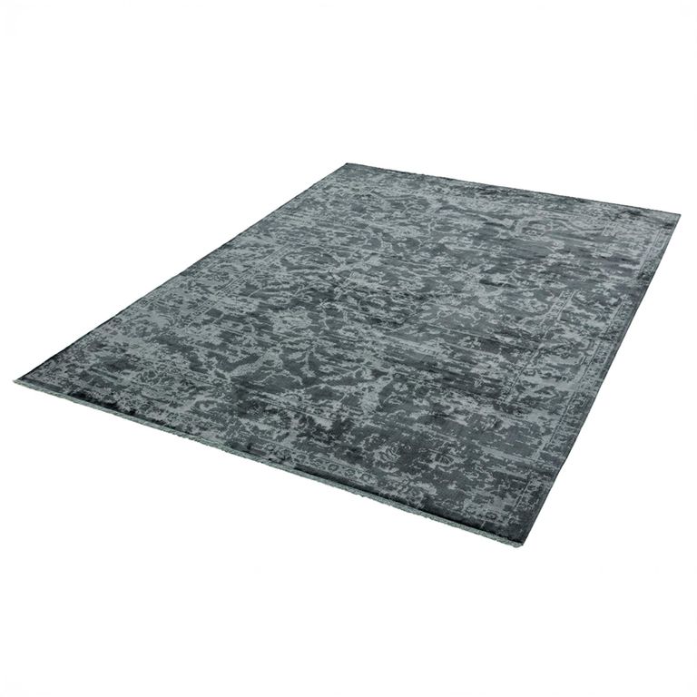 Contemporary Design Zehraya Rug - Abstract Charcoal - Sizes Available