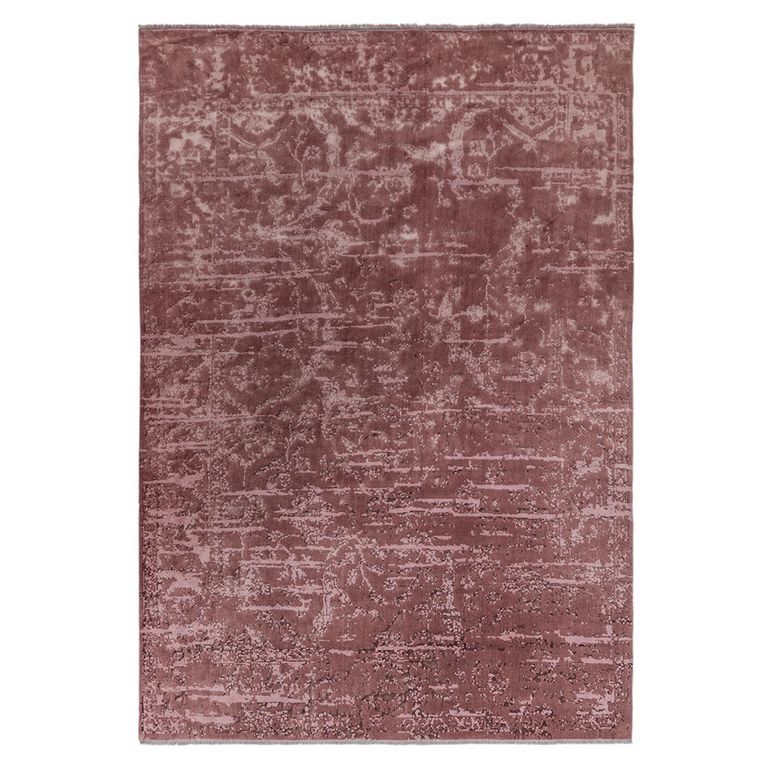 Contemporary Design Zehraya Rug - Abstract Cranberry - Sizes Available