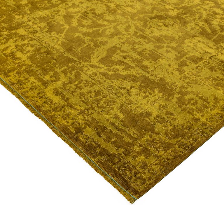 Contemporary Design Zehraya Rug - Abstract Gold - Sizes Available
