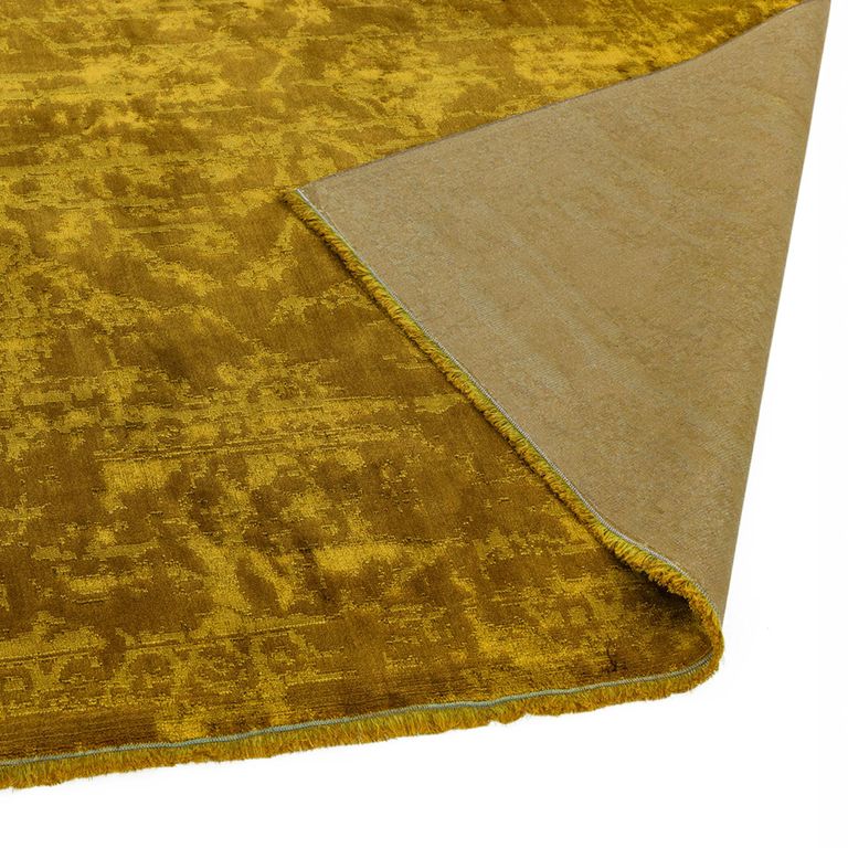 Contemporary Design Zehraya Rug - Abstract Gold - Sizes Available